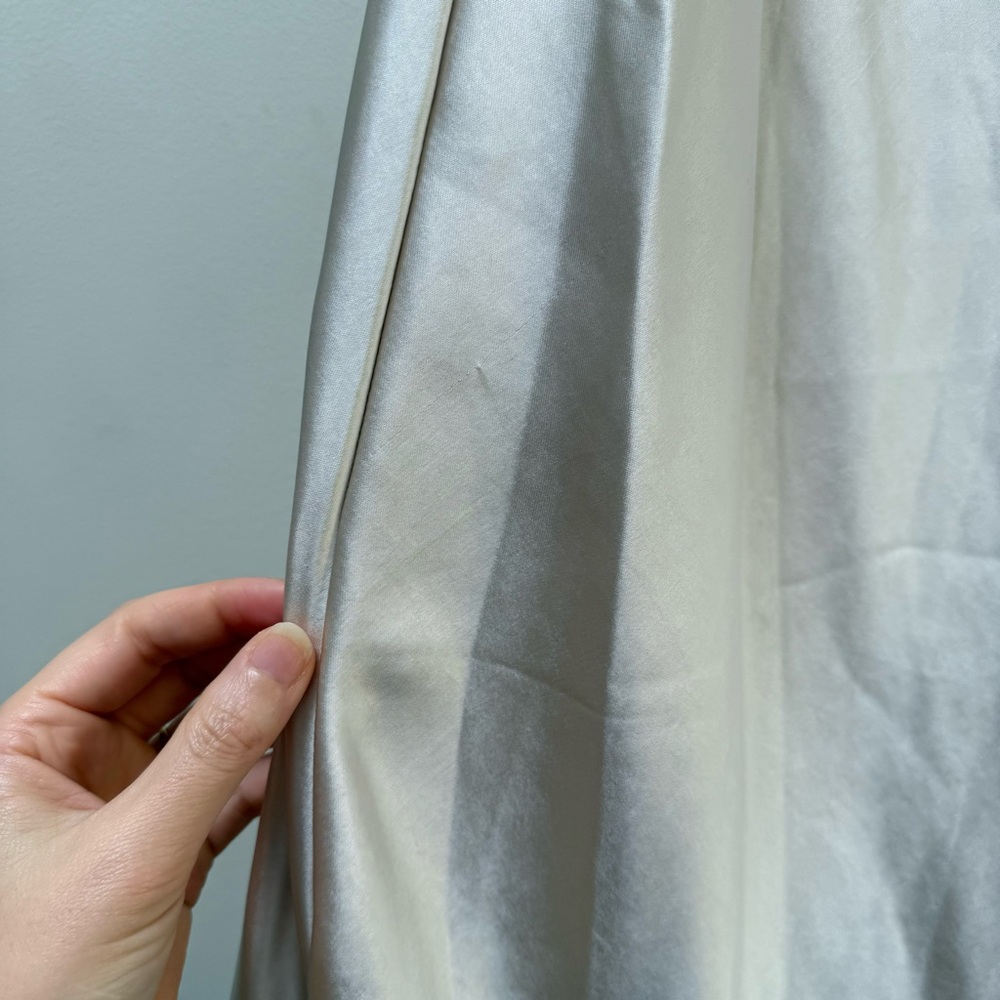 Strapless Drape Back Dress - Picture 6 of 9